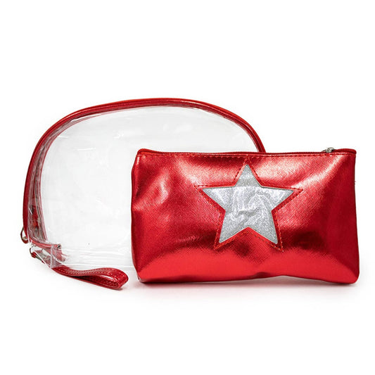 Star Toiletry Bags (2 piece set)
