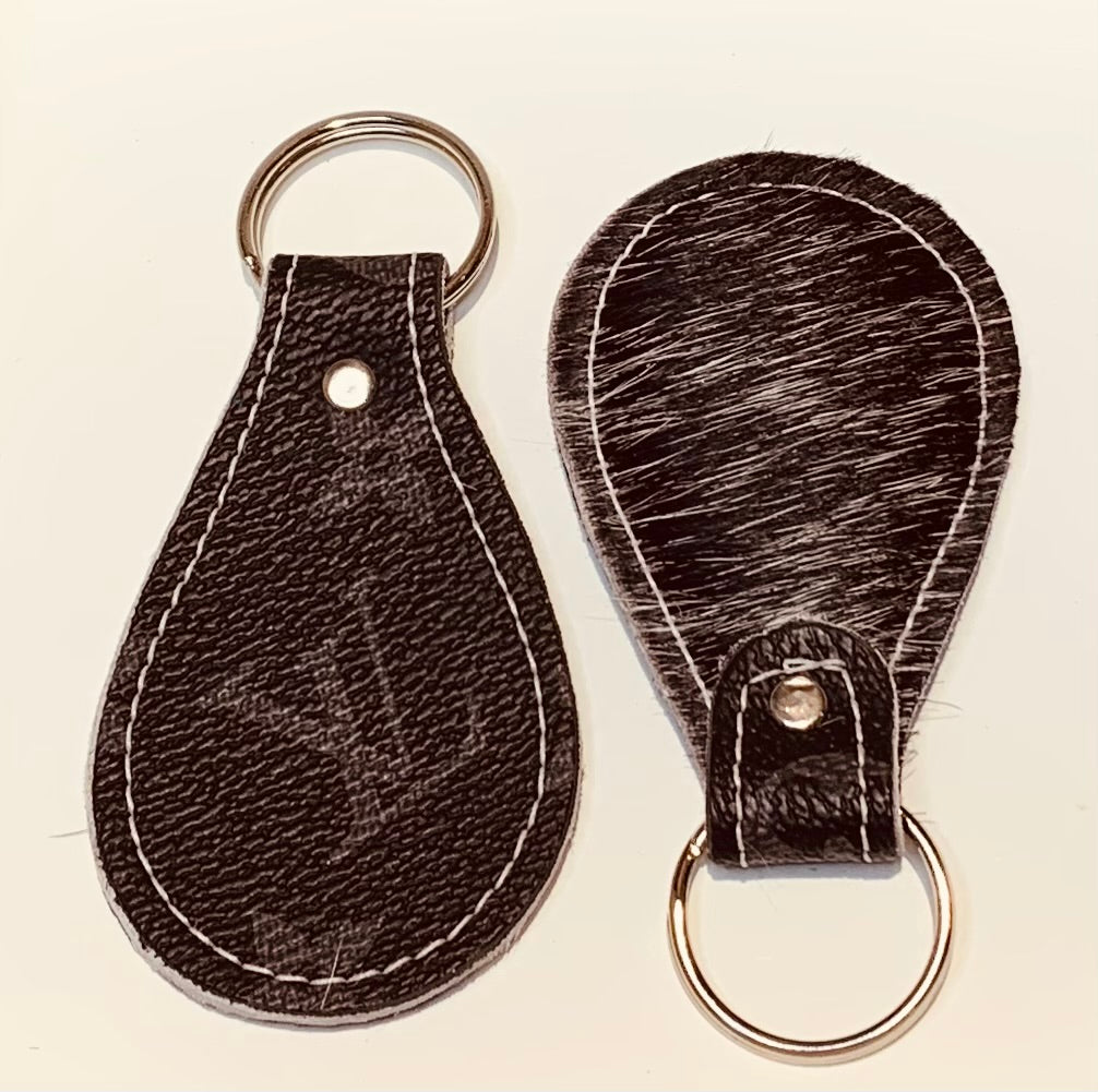 LV Black Key Chain